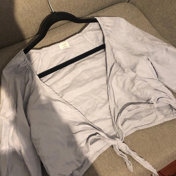 artizia tie front long sleeve - Picture 3 of 5